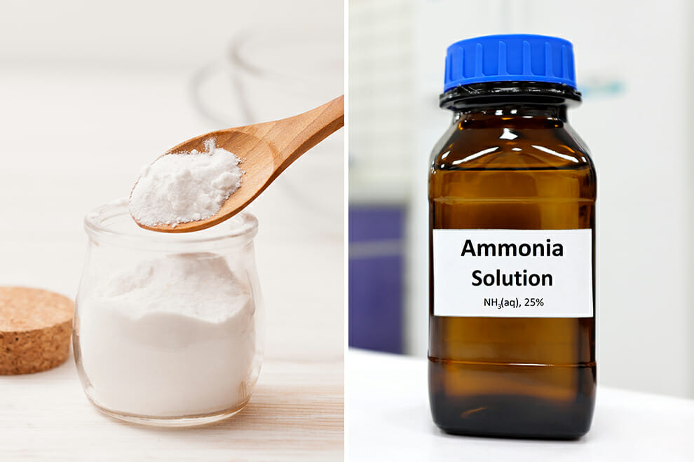 Use Baking Soda with Ammonia